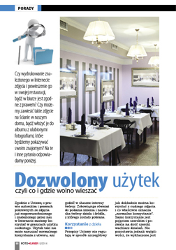 Dozwolony uytek - czyli co i gdzie wolno wiesza